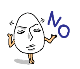 Good looking egg named Louis sticker #2150987