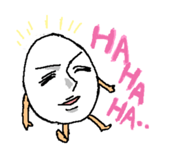 Good looking egg named Louis sticker #2150992