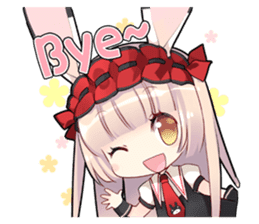 The Twelve Animals girl sticker #2151873