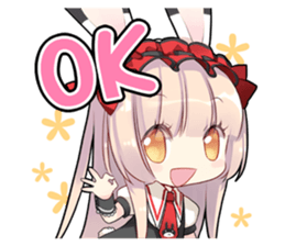 The Twelve Animals girl sticker #2151875