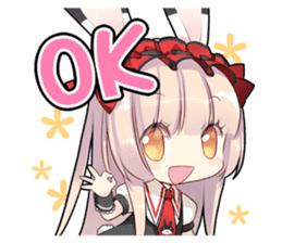 The Twelve Animals girl sticker #2151875