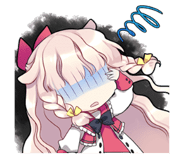 The Twelve Animals girl sticker #2151887