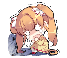 The Twelve Animals girl sticker #2151888