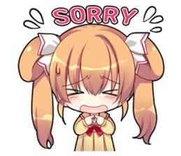 The Twelve Animals girl sticker #2151890