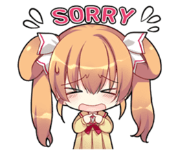 The Twelve Animals girl sticker #2151890