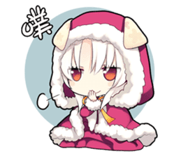 The Twelve Animals girl sticker #2151898