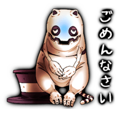 Wonder ghost cat Morphy Version2 sticker #2152421