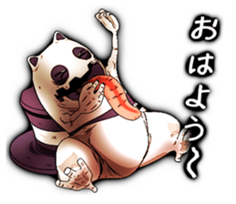 Wonder ghost cat Morphy Version2 sticker #2152422