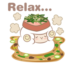 Hitsuji Gohan: Yummy Cute Sushi Sheep sticker #2153156