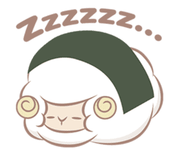 Hitsuji Gohan: Yummy Cute Sushi Sheep sticker #2153157