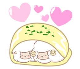 Hitsuji Gohan: Yummy Cute Sushi Sheep sticker #2153161