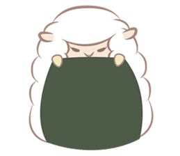 Hitsuji Gohan: Yummy Cute Sushi Sheep sticker #2153167