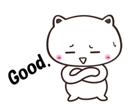 Contrary Cat sticker #2153392