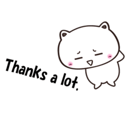 Contrary Cat sticker #2153395