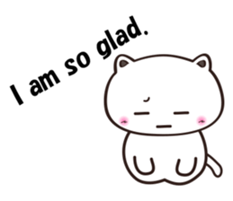 Contrary Cat sticker #2153396