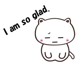 Contrary Cat sticker #2153396