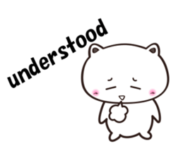 Contrary Cat sticker #2153399