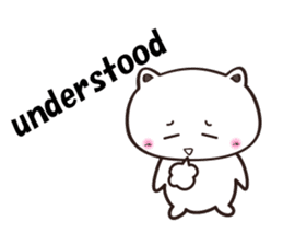 Contrary Cat sticker #2153399