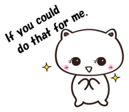 Contrary Cat sticker #2153404