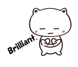 Contrary Cat sticker #2153405