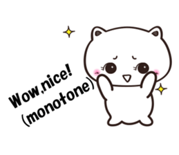 Contrary Cat sticker #2153409