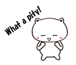 Contrary Cat sticker #2153412