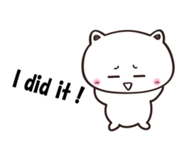 Contrary Cat sticker #2153415