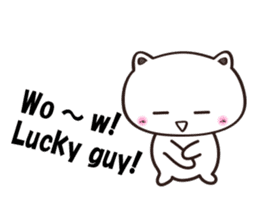 Contrary Cat sticker #2153416