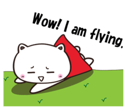 Contrary Cat sticker #2153420