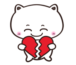 Contrary Cat sticker #2153422