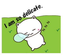 Contrary Cat sticker #2153424