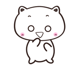 Contrary Cat sticker #2153430