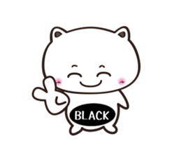 Contrary Cat sticker #2153431