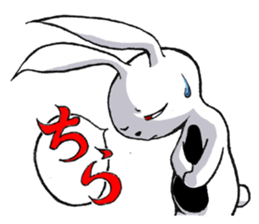 wicked rabbit & pure rabbit sticker #2153902