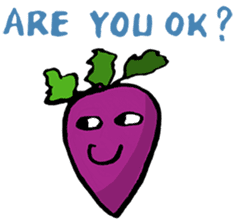 The EMOTIONAL VEGGIES sticker #2154403