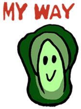 The EMOTIONAL VEGGIES sticker #2154407