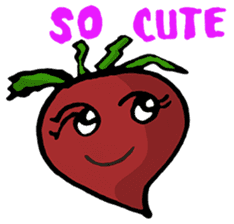 The EMOTIONAL VEGGIES sticker #2154416