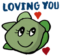 The EMOTIONAL VEGGIES sticker #2154420