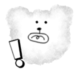 bear fluffy sticker #2154876
