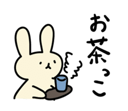 Akita dialects Sticker of rabbit sticker #2155175
