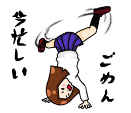 High school girl fight sticker #2155327