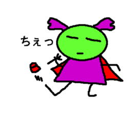 Is it an angel and the devil? sticker #2155423