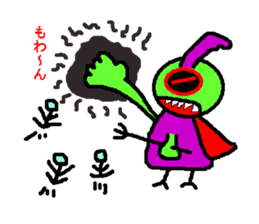 Is it an angel and the devil? sticker #2155429