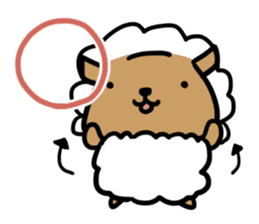 little lamb Mr.Yoshitaka sticker #2155640