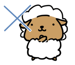 little lamb Mr.Yoshitaka sticker #2155641