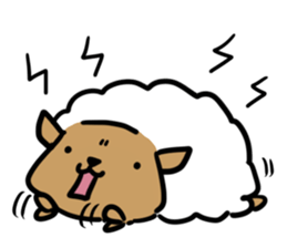 little lamb Mr.Yoshitaka sticker #2155643