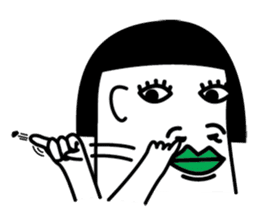 Madam Verde Green sticker #2156195