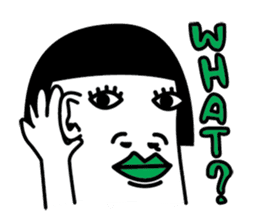 Madam Verde Green sticker #2156197