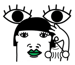 Madam Verde Green sticker #2156204