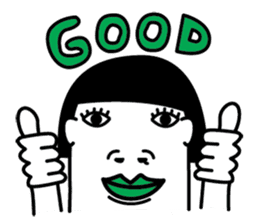 Madam Verde Green sticker #2156208